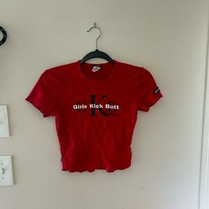 Girls kick butt t-shirt
